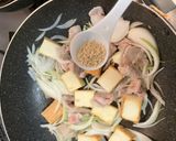 豚丼風⭐︎厚揚げでかさ増し豚バラ炒め作り方4写真
