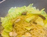 10分以内調理！春キャベツの水漬けパスタ作り方6写真