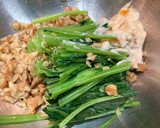 宮内菜（かき菜）の胡桃マヨネーズ作り方4写真