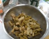 飯豊の食を使ったイタリアン風うどチーノ♪作り方1写真