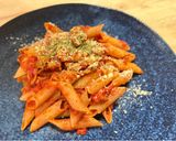 ワンパンで簡単！あさり缶とトマトのペンネ作り方4写真