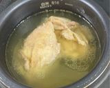 初級♪炊飯器で参鶏湯&お粥作り方5写真