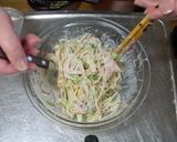 スパゲッティサラダ作り方5写真
