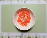 簡単料理法蓮草人参ツナさっぱり和え常備菜作り方3写真