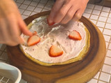 いちごのミルクレープ