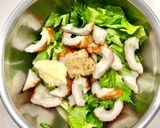まったり美味しい♪セロリと竹輪・チーズのサラダ作り方5写真