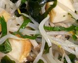 もやしと厚揚げの和え物🎶作り方5写真