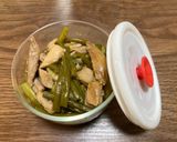 【糖尿病】鶏ニンニクの芽炒め作り方15写真