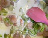 レモンと海老のクリームパスタ作り方5写真