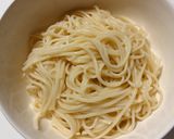 鯖と大根サラダのおろしだし醤油うどん作り方3写真