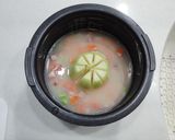 玉ねぎとベーコンの炊き込みご飯作り方4写真