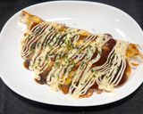改良版! ライスペーパーでお好み焼き作り方5写真