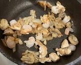 鶏肉とエビのグラタン★キャロットライス作り方3写真