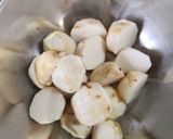 鶏入り 里芋とこんにゃくの煮っころがし作り方1写真