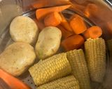 【お米入りポタージュ❷とうもろこし】作り方1写真