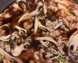 簡単！豚バラ舞茸つけ汁うどんorそば作り方5写真