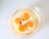 サッと作れる【絹揚げと卵の中華スープ】作り方2写真