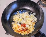 砂肝唐揚げピリ辛トマトソースチーズ焼き作り方4写真