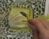 白菜とチーズの重ねレンチン蒸し作り方4写真