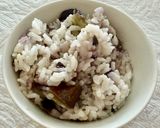 米と酒の蒸気で蒸す！極上茄子ご飯作り方6写真