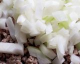 夏野菜と挽肉とミックスビーンズのトマト煮作り方3写真