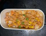 レンジ簡単キムチデミ味オムライス弁当作り方8写真