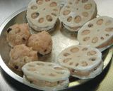 鶏ひき蓮根の❀こってりさっぱり味噌照り焼作り方3写真