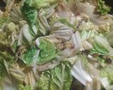 【白菜と小エビ🦐】台湾風炒め🇹🇼ニラ香る爆速副菜🥬作り方3写真