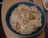 鶏団子うどん作り方6写真