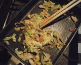 キャベツの卵焼き　お好み焼き風味作り方3写真