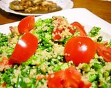 クスル　挽き割り小麦入りのサラダ作り方8写真