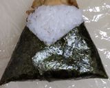 ラップおにぎり衛生的な海苔の巻き方作り方7写真