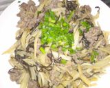 牛肉とじゃがいもの塩昆布いため作り方7写真