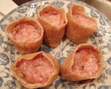 稲荷寿司？いいえ、つくねの揚げ包み焼作り方5写真