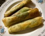 簡単　春巻き　アレンジ自由作り方5写真