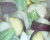 根菜と鶏肉の蒸し物作り方3写真