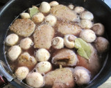 ★簡単！豚ヒレ肉の煮込み ビストロ風★作り方5写真