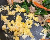 豚肉とほうれん草の炒めもの作り方7写真
