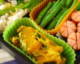 カレー味☆甘み引き立つかぼちゃだけサラダ作り方5写真