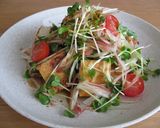 厚揚げの薬味サラダ作り方4写真