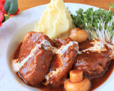 ★簡単！豚ヒレ肉の煮込み ビストロ風★作り方7写真