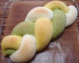 カラフル三つ編みパン作り方11写真
