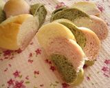 カラフル三つ編みパン作り方17写真