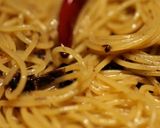 白と黒のダブルにんにくペペロンチーノ作り方5写真