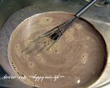 卵不使用*レンジで…チョコパンナコッタ♪作り方2写真
