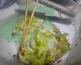 余りレタスでさっと1品作り方1写真