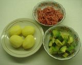 ★合挽き肉とアボカドのコロッケ★作り方1写真