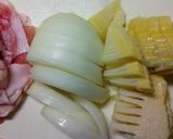 ご飯が進む☆たけのこのピリ辛きんぴら作り方1写真