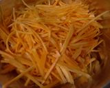 にんじんの味噌クリームチーズ炒め作り方1写真