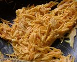 にんじんの味噌クリームチーズ炒め作り方3写真